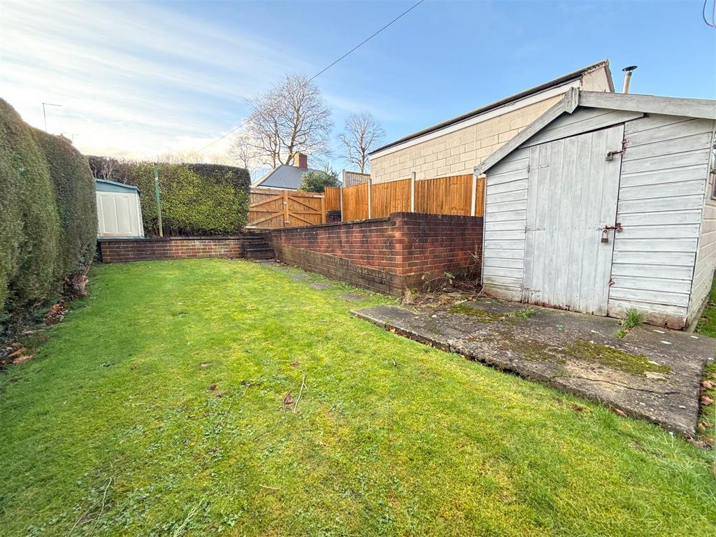 Rear garden