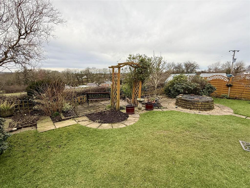 Rear garden
