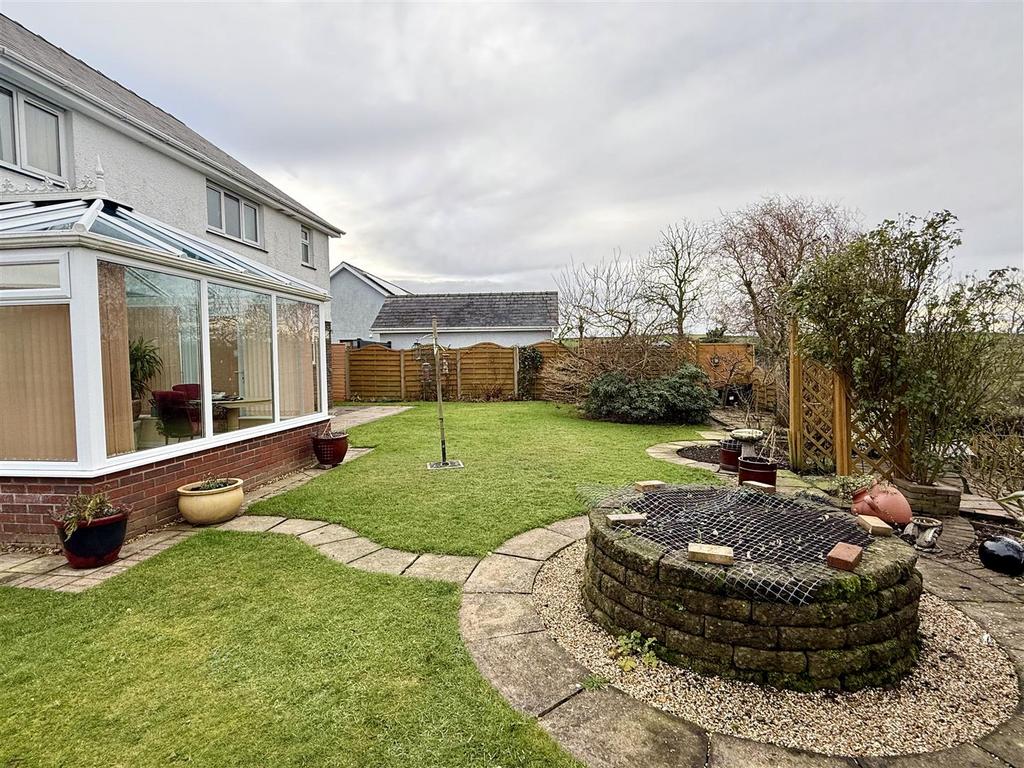 Rear garden