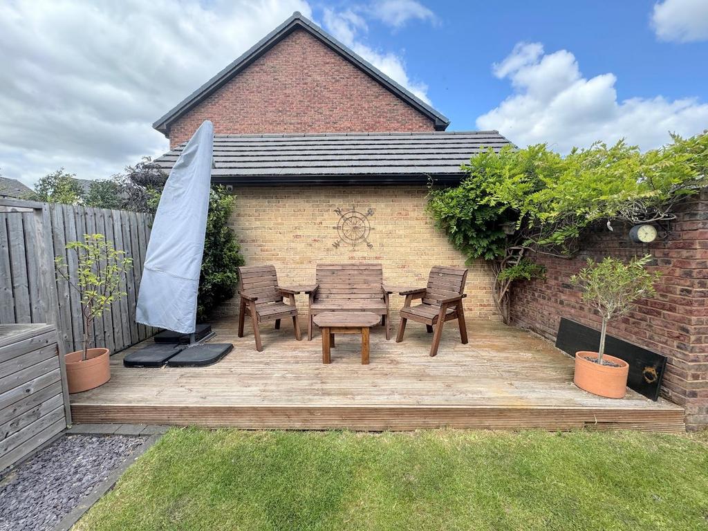 Rear garden