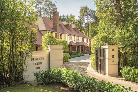 6 bedroom detached house for sale, West Road, St George's Hill, Weybridge, Surrey, KT13