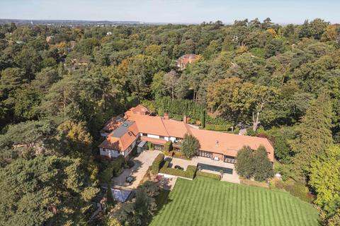 6 bedroom detached house for sale, West Road, St George's Hill, Weybridge, Surrey, KT13
