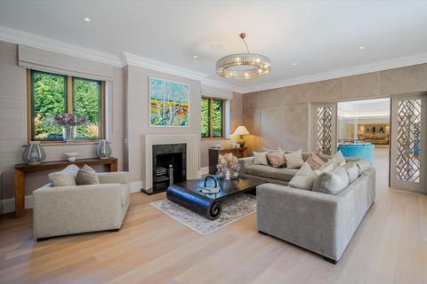 6 bedroom detached house for sale, West Road, St George's Hill, Weybridge, Surrey, KT13