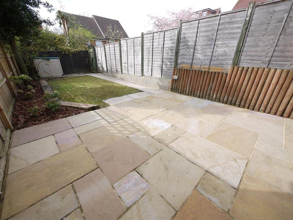 Rear garden
