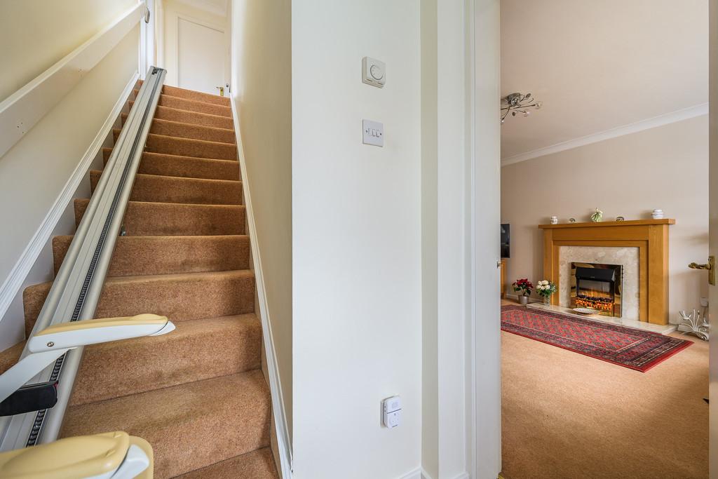 Staircase and Lounge