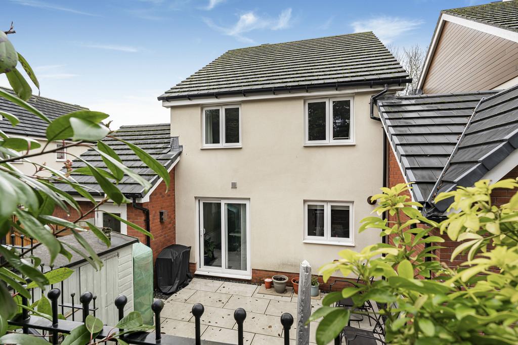 Rear of property