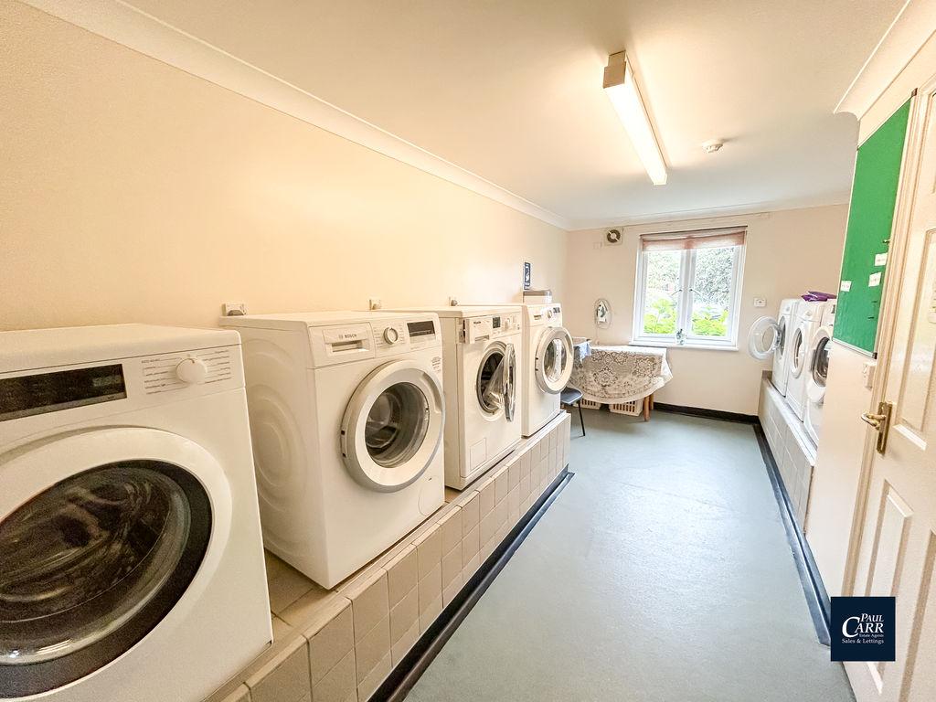 Communal laundry...