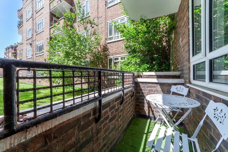 Private balcony