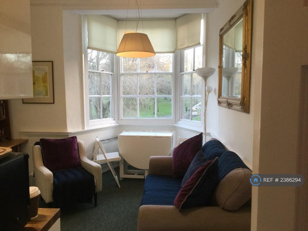 Living Room With Bay Window