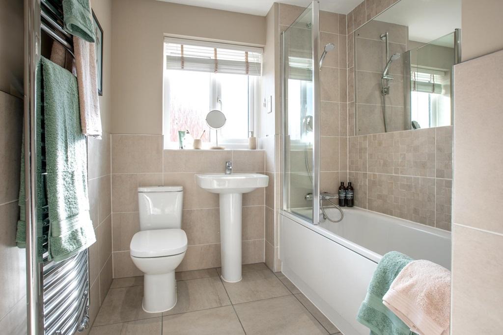 Select your own bathroom tiles