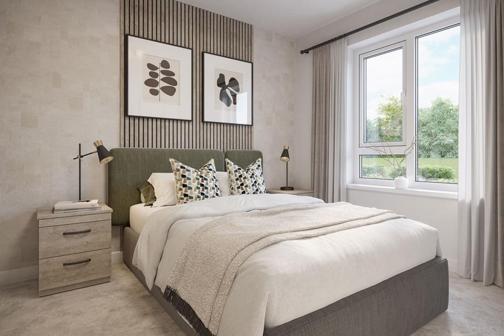 The second bedroom could alternatively be used...