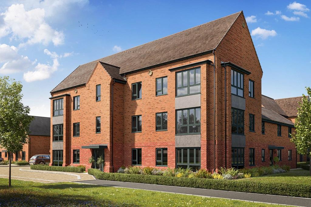 An artists impression of the Mulberry Place...