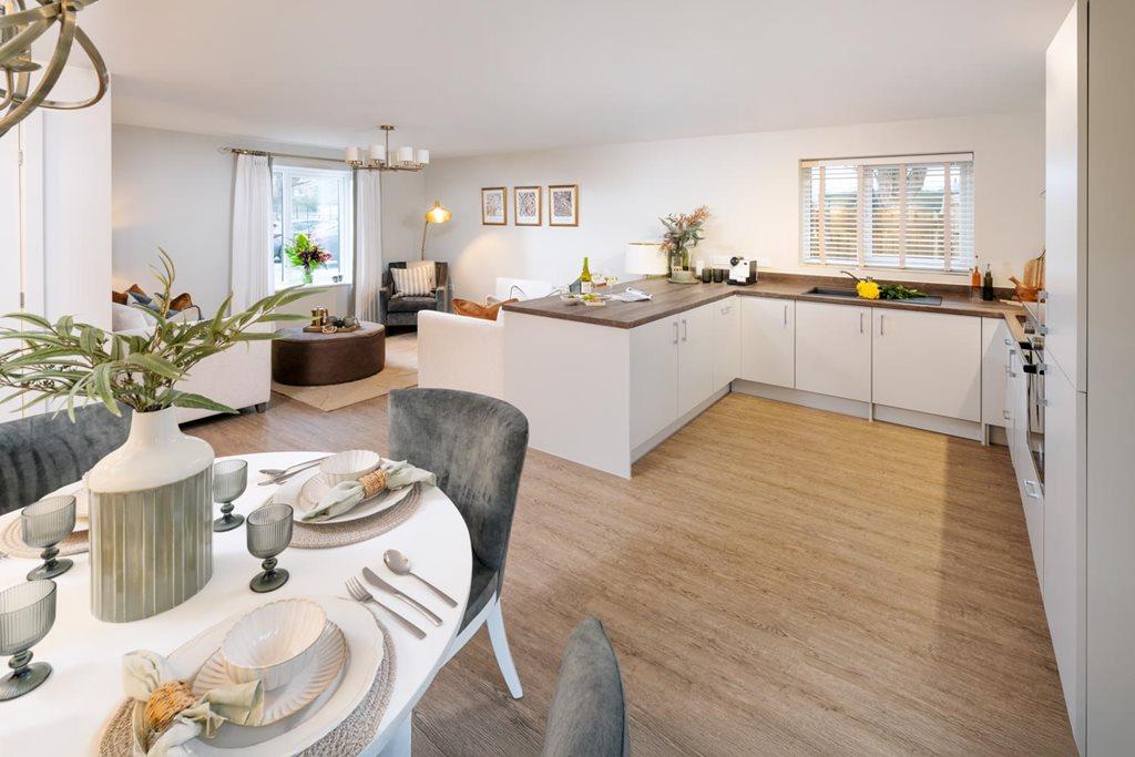 Kitchen and dining room