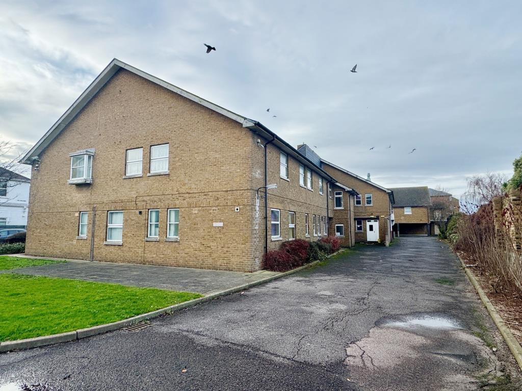 Rear of property