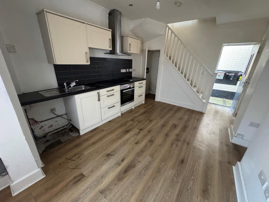 Flat 4 kitchen living room