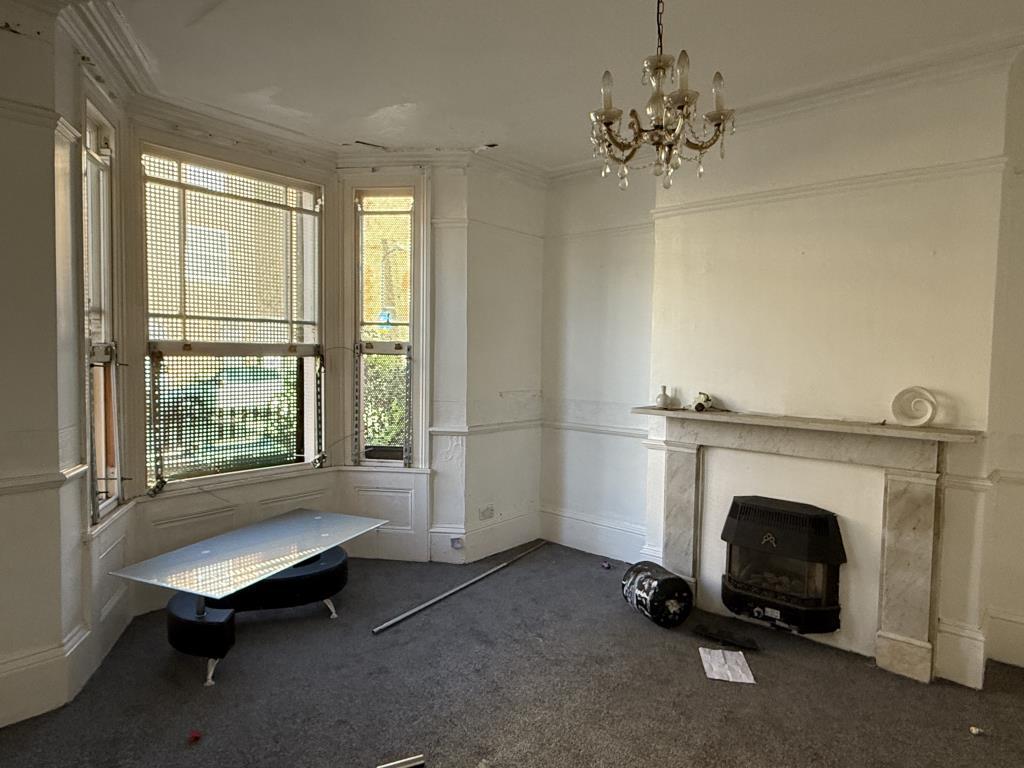 Living Room in House in Need of Refurbishment