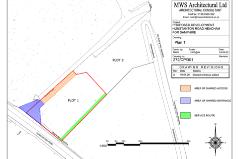 Plot for sale, Hunstanton Road, King's Lynn PE31