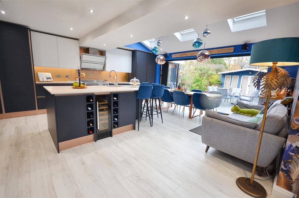 Kitchen/Dining/Living Space