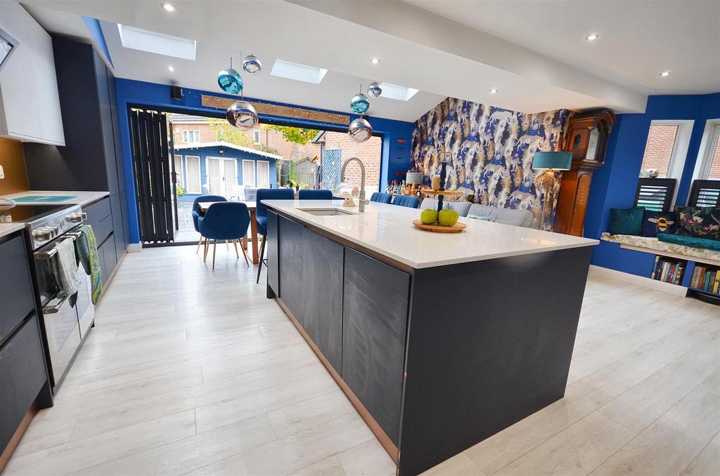 Kitchen/Dining/Living Space