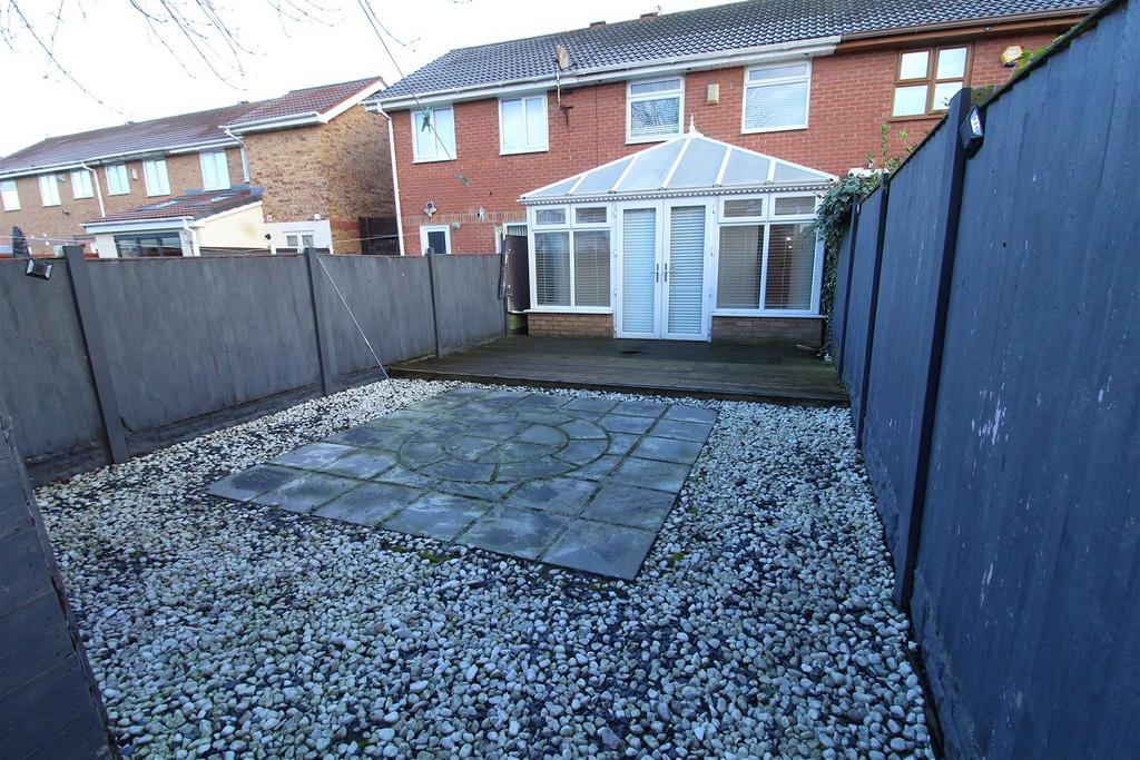 South West Facing Rear Garden