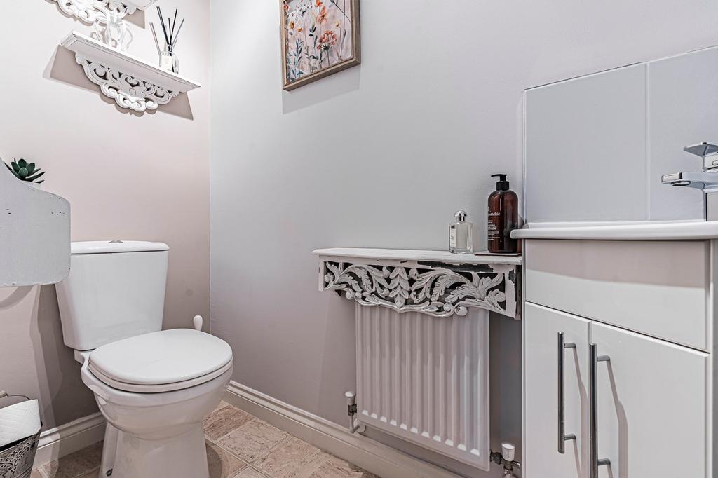 Downstairs wc