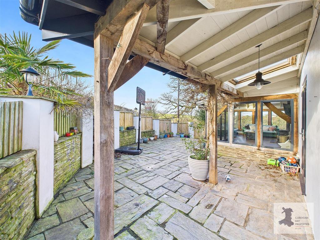 Main house patio