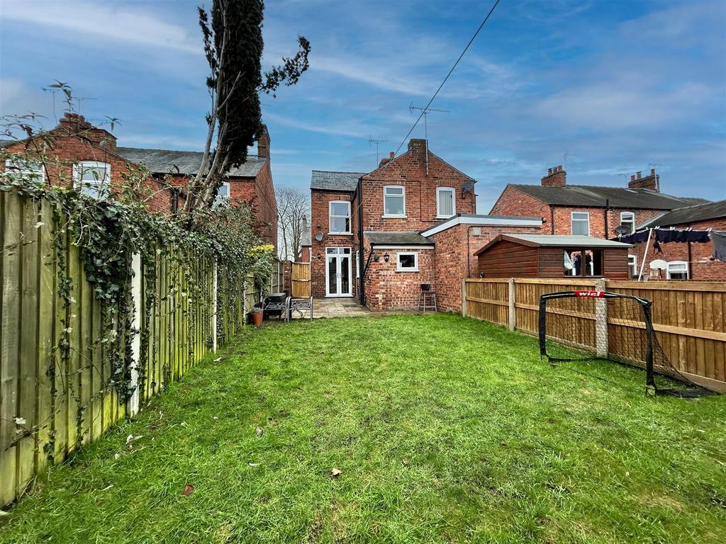 Rear of Property
