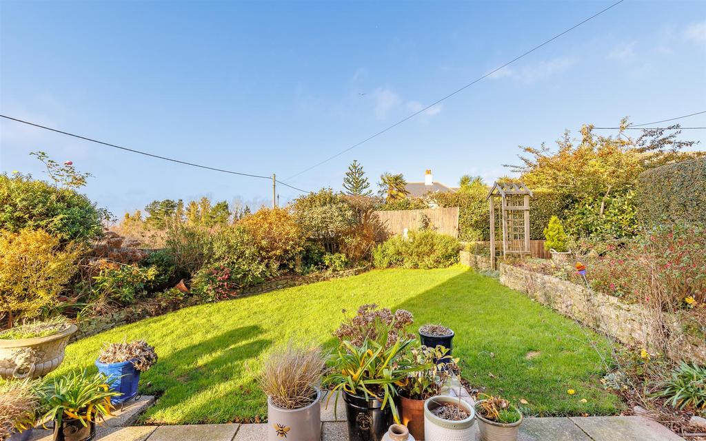 Southwest facing garden