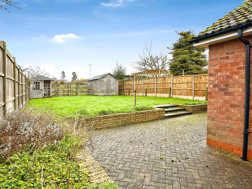 Rear garden
