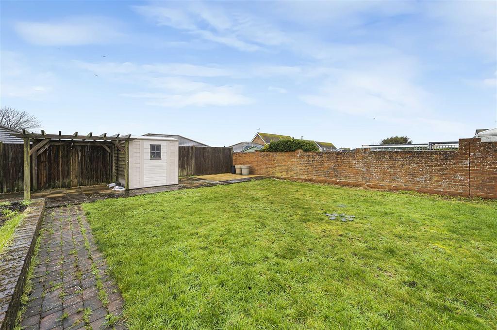 West Facing Rear Garden