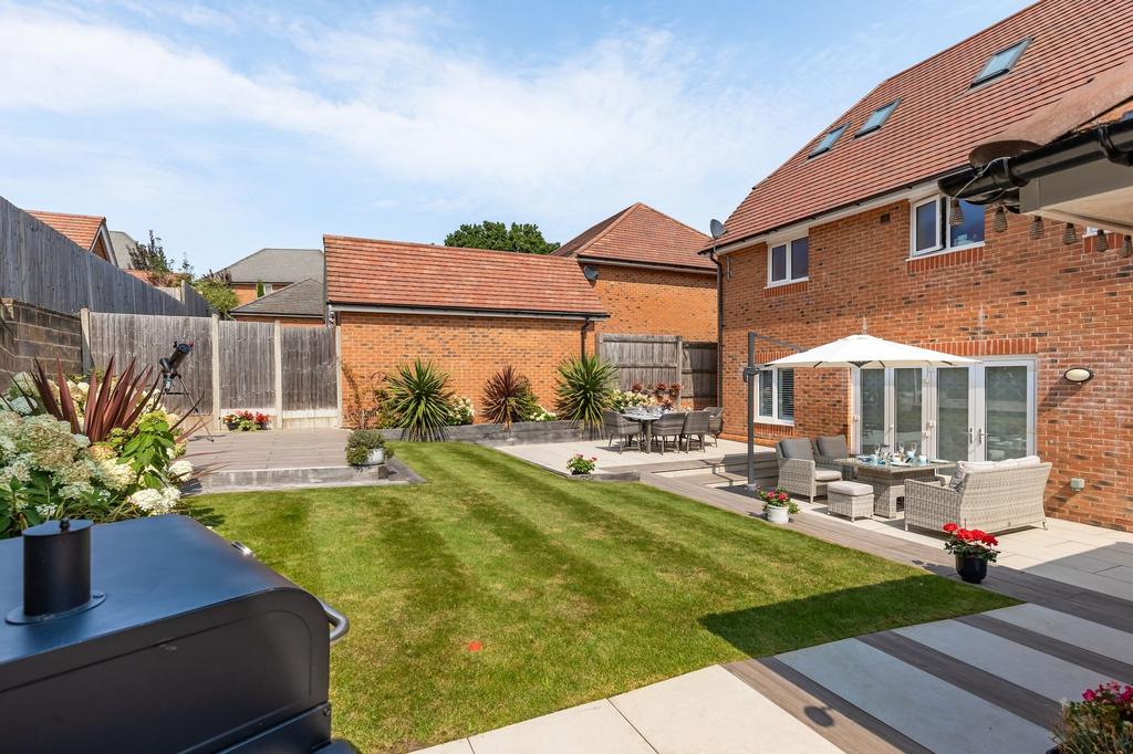 Rear garden