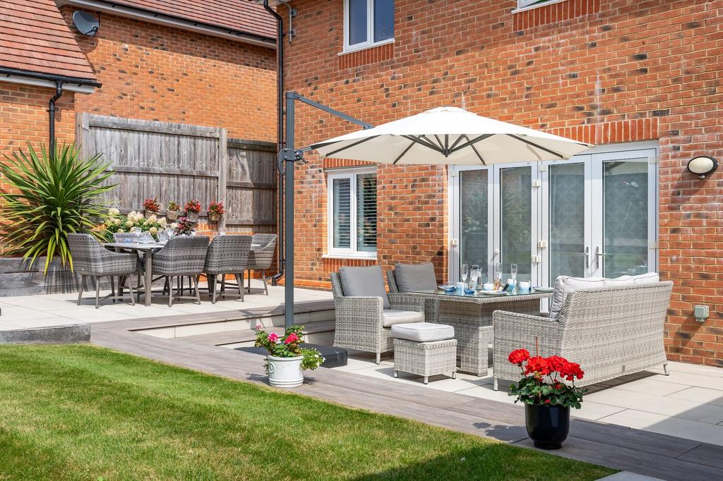 Rear garden