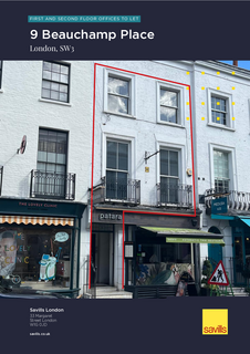 Office to rent, 9 Beauchamp Pl London SW3 1NQ