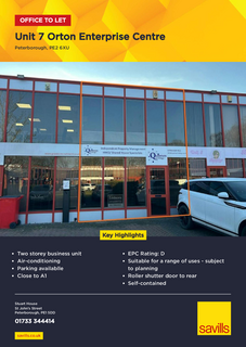 Office to rent, Bakewell Rd Peterborough PE2 6XU