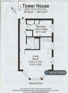 1 bedroom flat to rent, Tower House, Richmond, TW9