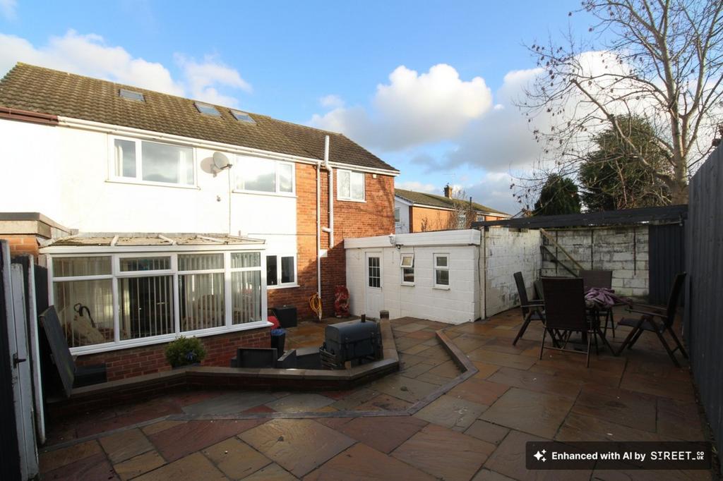 Rear garden