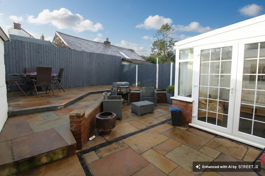Rear garden