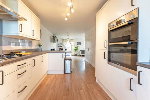 4 bedroom end of terrace house for sale, Kestrel Road, Priors Hall, Corby, Northamptonshire, NN17 5FP
