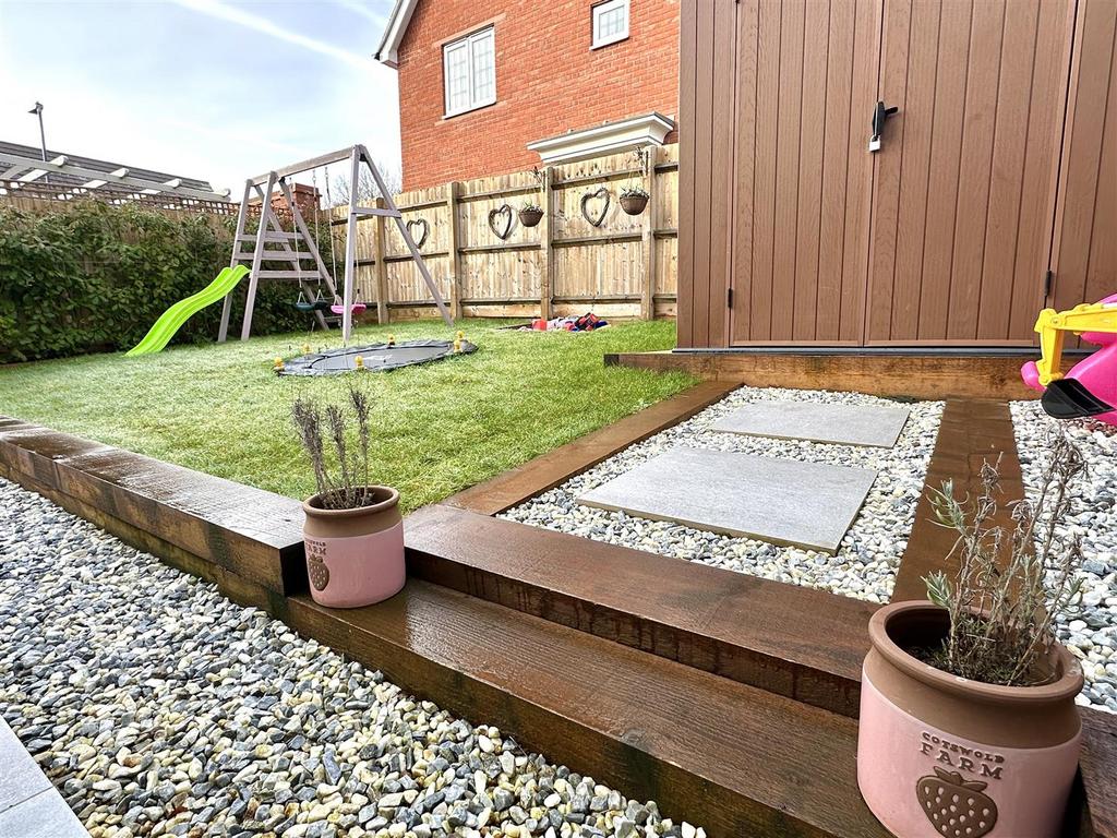 Rear garden