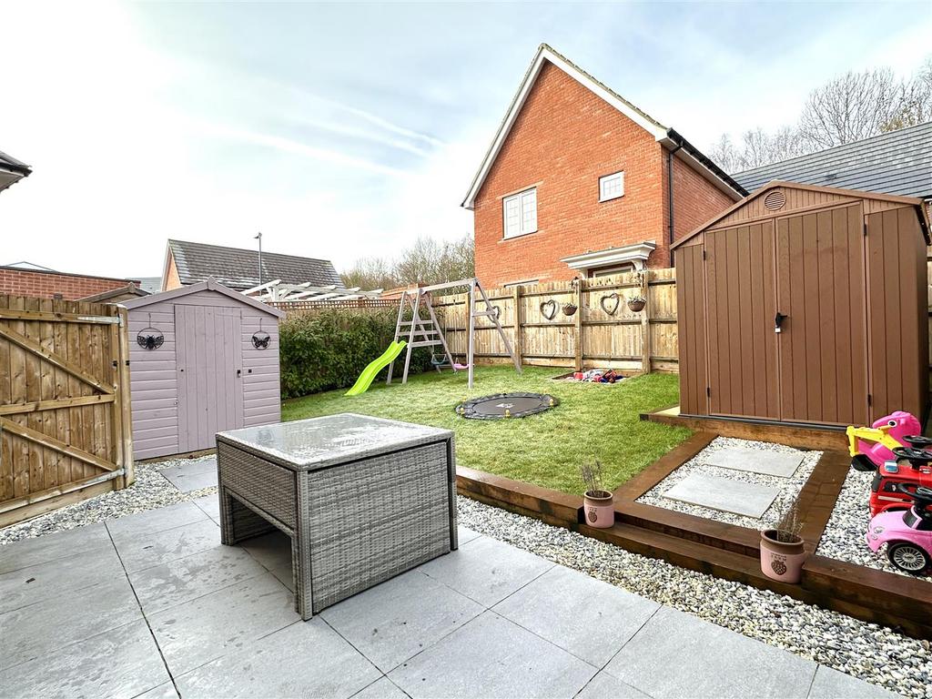 Rear garden