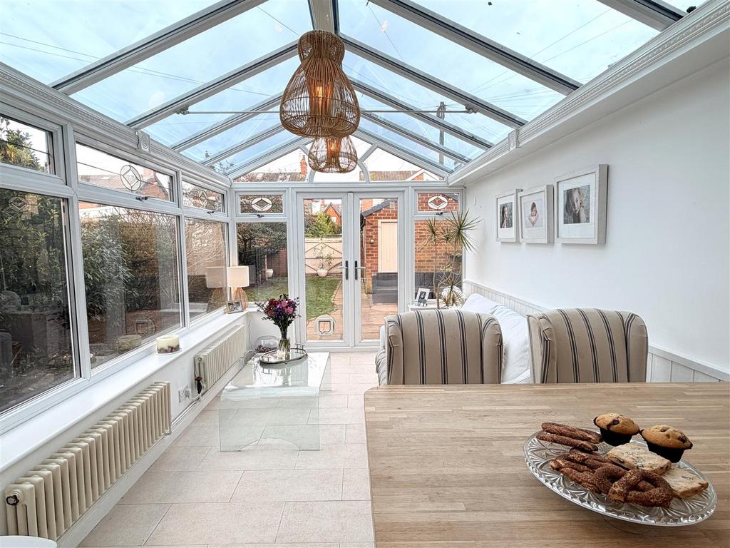 Open plan conservatory