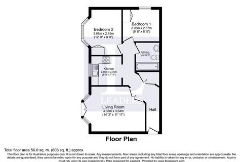 2 bedroom flat to rent, Barchester Place, 1 Hardwick Road, Eastbourne, BN21