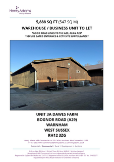 Industrial development to rent, Unit 3A Dawes Farm, Bognor Rd Warnham RH12 3ZG