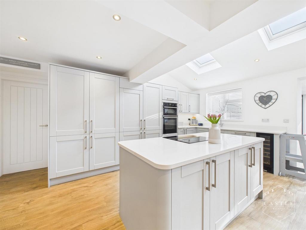 Open plan living kitchen