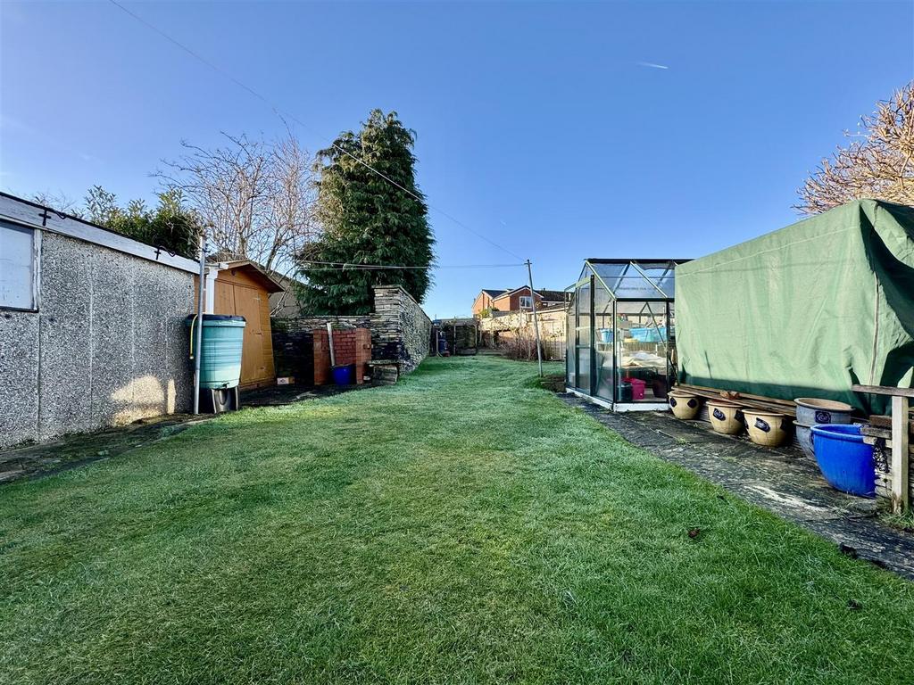 Rear garden