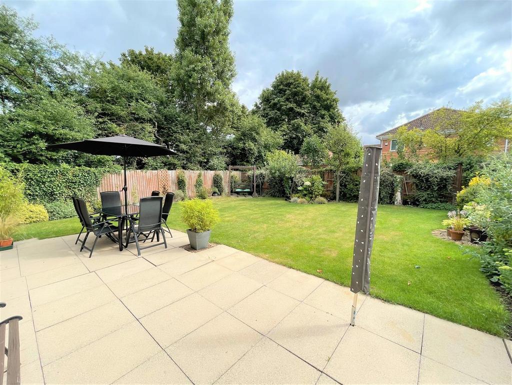 Rear garden