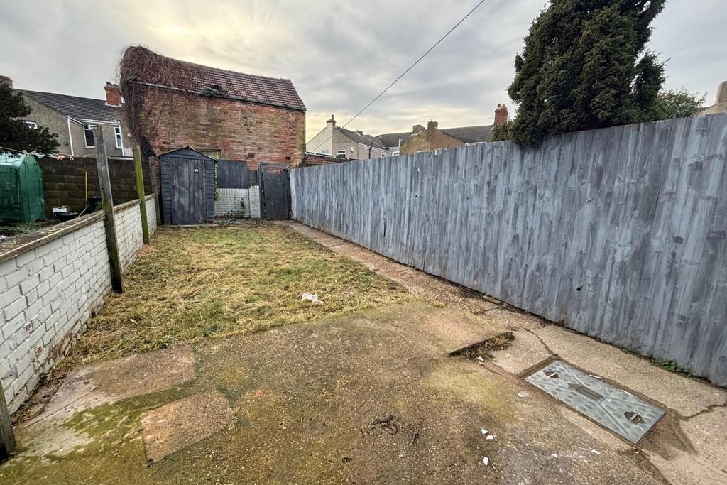 Rear garden