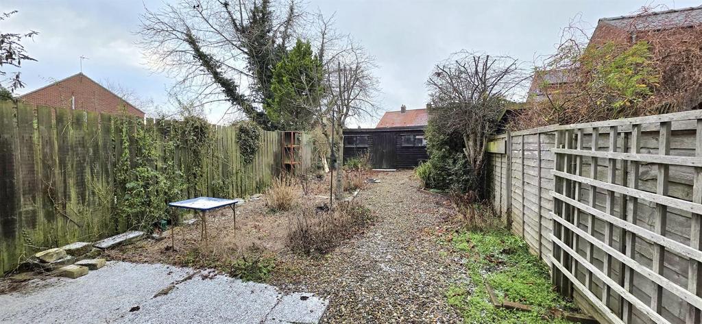 Rear garden