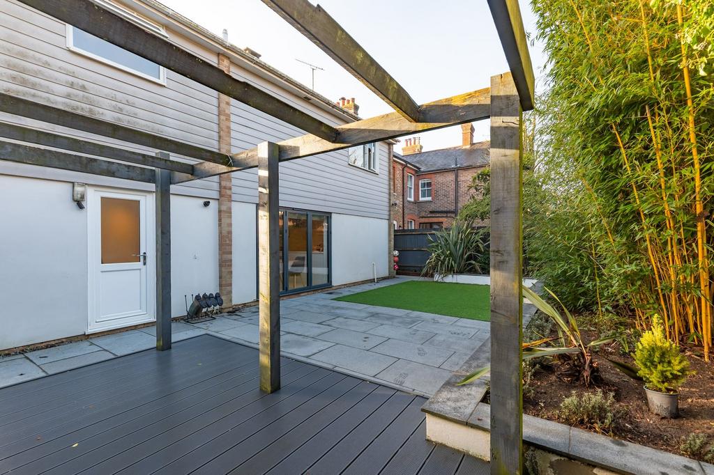 Rear garden