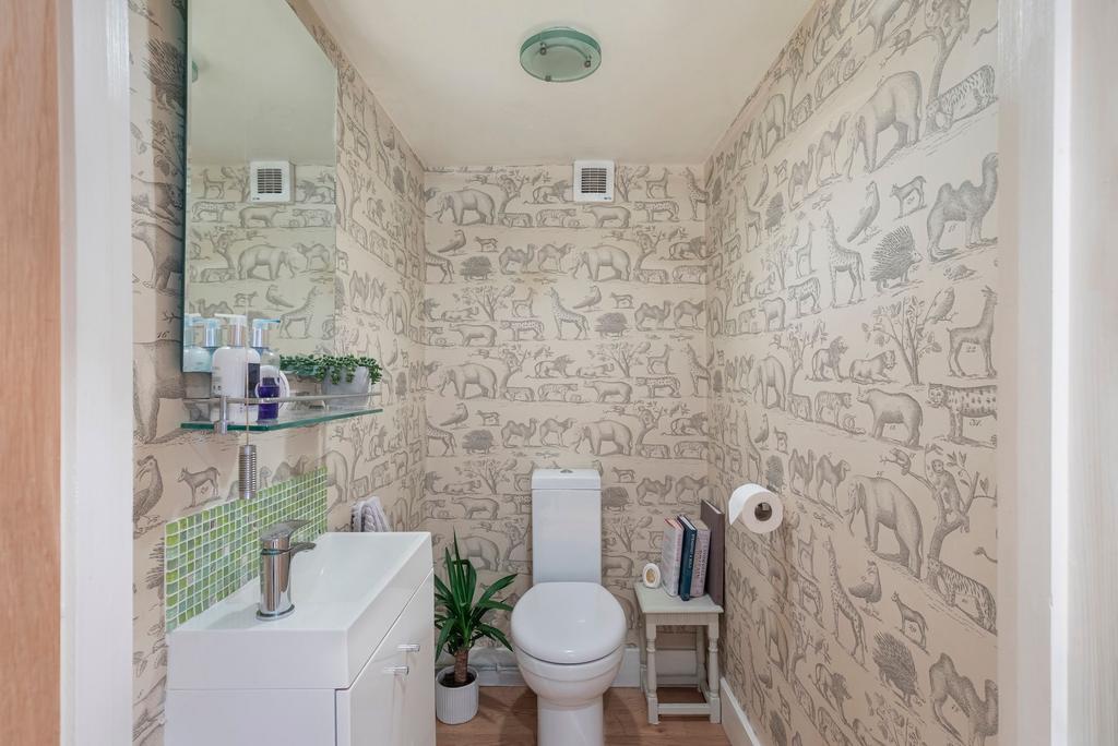 Downstairs cloakroom